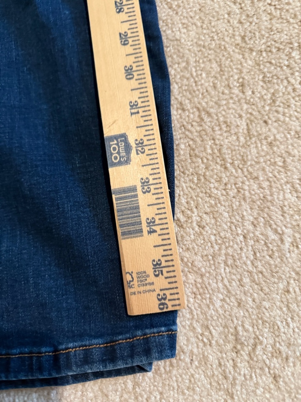 abercrombie kids dark blue straight jeans - Picture 10 of 10
